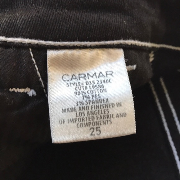 Carmar black button down skirt - Picture 5 of 7